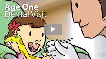 Age one dental visit video